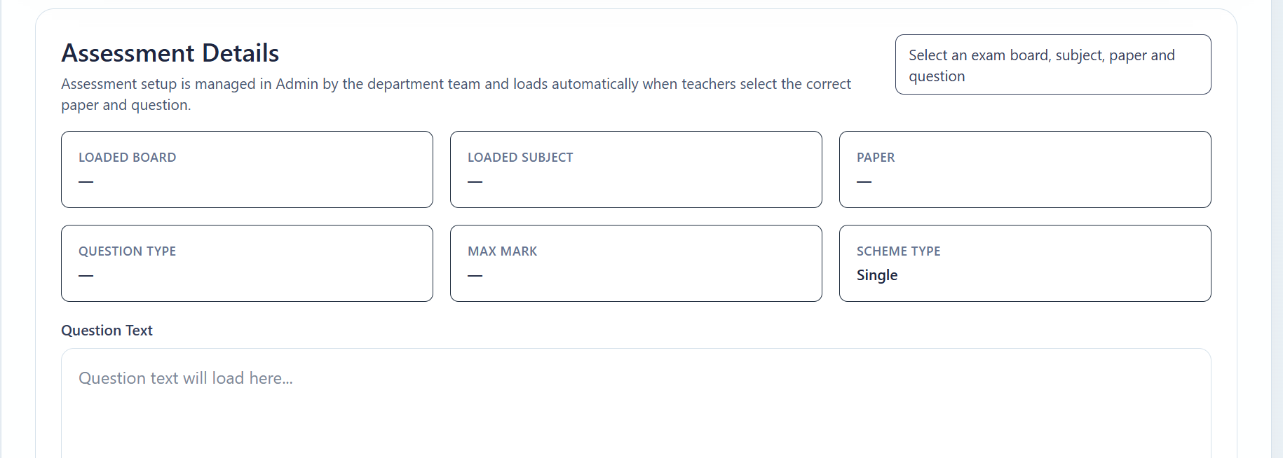Quick Mark — part 3 of 4